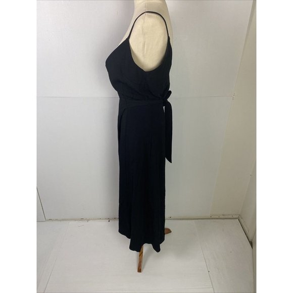 BNWT Kookaï HUNTINGTON WRAP DRESS BLACK Colour Size 34 AU 10 - Picture 5 of 10